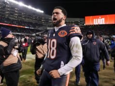 Caleb Williams, do Bears, envia mensagem contundente aos Packers após vitória do wild card