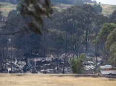 Uma pessoa morreu nos incêndios florestais na Austrália