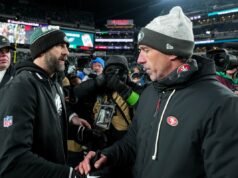 Mensagem de quatro palavras de Nick Siriani para Kyle Shanahan depois que 49ers-Eagles se tornou viral