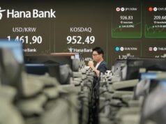 As ações asiáticas subiram com a queda dos futuros dos EUA, enquanto o presidente do Fed, Powell, enfrenta ameaça legal