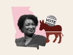 Qual candidato a governador da Geórgia herdará a coalizão de Stacey Abrams?