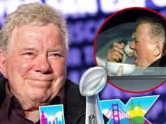 A foto viral do cereal de William Shatner foi para um anúncio do Super Bowl