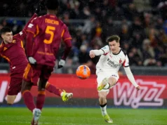 O Milan é impedido pela Roma, deixando o Inter 5 para trás na liderança da Série A