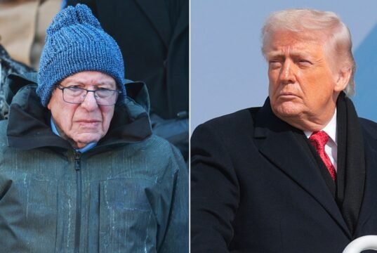 O senador Bernie Sanders acusa o presidente Donald Trump de impor ‘autoritarismo’