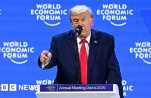 Como foi dentro da sala com Donald Trump em Davos