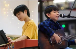 Os artistas de rua mais jovens de Cingapura: a escola começou, mas o show continua para meninos de 10 anos