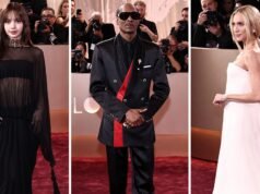 Celebridades buscam ouro no tapete vermelho do Globo de Ouro de 2026