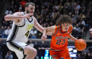 Keaton Wagler lidera com 46 pontos na vitória do 11º lugar em Illinois sobre o 4º lugar Purdue
