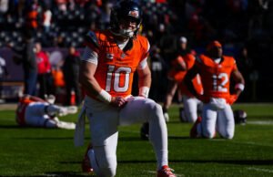 Atualização sobre lesão de Bo Nix: Broncos começando como quarterback por 12 semanas com tornozelo quebrado