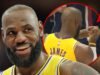 LeBron James quase cai do banco do Nuggets em momento hilário capturado pela câmera