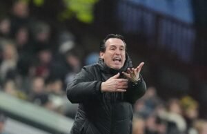 O chefe Unai Emery elogiou a vitória do Aston Villa na Liga Europa