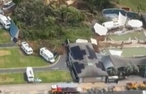 Deslizamento de terra mortal atinge acampamento na Nova Zelândia