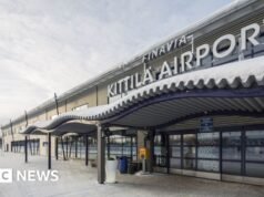 Milhares de turistas ficam presos na Lapônia devido aos voos terrestres frios