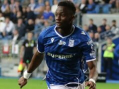 Polónia: Yannick Agnero lesionou-se após marcar um golo num amigável