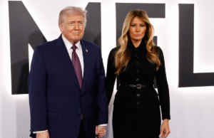 Como o Barão Skips, Melania Trump fez – e não fez – na estreia.