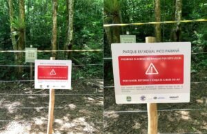 Governo reforça sinalização sobre acesso irregular utilizado por jovens perdidos no Pico Paraná