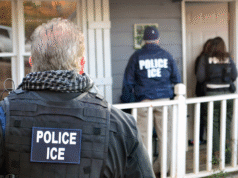 A campanha publicitária de apoio ao ICE foi lançada pela organização sem fins lucrativos American Sovereignty