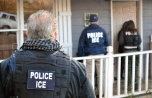 A campanha publicitária de apoio ao ICE foi lançada pela organização sem fins lucrativos American Sovereignty