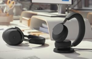 Tchau, boom: o novo fone de ouvido Evolve3 da Jabra deixa cair o microfone