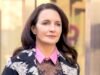 Kristin Davis reage exatamente como o final da entrevista