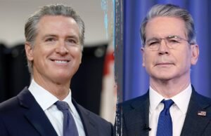 O secretário do Tesouro, Besant, chamou Newsom de ‘economicamente analfabeto’ em Davos