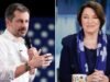 Pete Buttigieg e outros democratas apoiaram Amy Klobuchar para governador