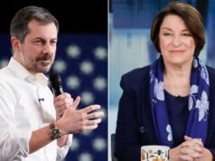 Pete Buttigieg e outros democratas apoiaram Amy Klobuchar para governador