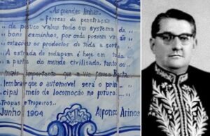 Descubra quem é Afonso Arinos, o poeta que criou uma ‘prova’ escrita há mais de 100 anos em azulejos do litoral de SP.