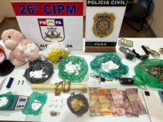 ‘Chefe’ do tráfico de drogas de bairro libertado é preso após tentar esconder drogas em ursos de pelúcia em Alaincare