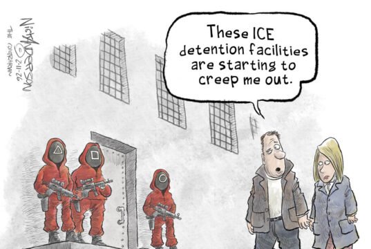 Instalações de detenção de desenhos animados