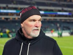 Onde estão os comandantes após as classificações de poder da NFL no Super Bowl da CBS?