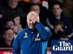 Sean Dyche demitido pelo Nottingham Forest após o empate dos Wolves na Premier League