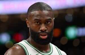 Jaylen Brown, do Celtics, explode em Beverly Hills depois que a polícia encerrou o evento All-Star