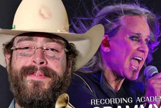 Post Malone, Slash e Chad Smith prestam homenagem a Ozzy Osbourne no Grammy