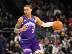 Jazz G Keyonte George está supostamente fora do jogo de domingo com os Raptors devido a uma torção no tornozelo esquerdo