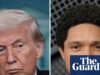Trump ameaça processar Trevor Noah por piada de Epstein no Grammy Donald Trump