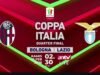 ANTV ao vivo! Bologna x Lazio está acontecendo atualmente pelas quartas de final da Coppa Itália