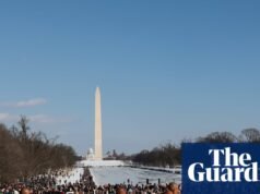 Assim que a marcha pela paz foi celebrada em Washington, os monges trouxeram um bálsamo às feridas da América. Washington DC
