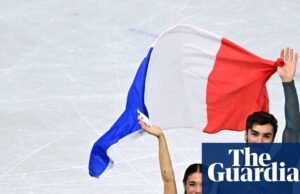 O escândalo paira sobre os ‘incríveis’ dançarinos de gelo franceses que venceram os americanos nas polêmicas Olimpíadas de Inverno de ouro