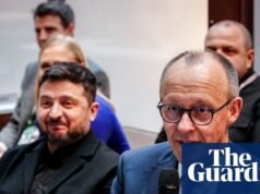 A América “não é poderosa o suficiente para ir sozinha”, disse Merz na conferência de Munique. Friedrich Merz