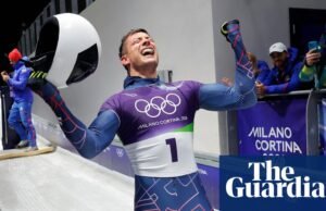 Matt Weston ganha ouro quando a equipe GB finalmente ganha uma medalha nos Jogos Olímpicos de Inverno de 2026