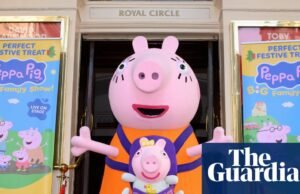 PETA pede cardápio sem carne de porco com estreia do show da Peppa Pig no teatro infantil de Grimsby