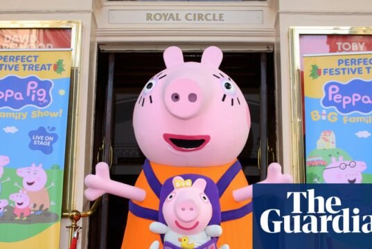 PETA pede cardápio sem carne de porco com estreia do show da Peppa Pig no teatro infantil de Grimsby