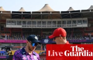 Inglaterra x Escócia: atualizações de críquete da Copa do Mundo T20 – ao vivo | copa do mundo t20 2026
