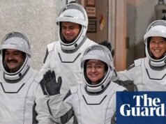 Quatro novos astronautas chegaram à Estação Espacial Internacional através do foguete SpaceX. Estação Espacial Internacional