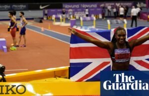 Dina Asher-Smith retorna à forma com recorde de atletismo no Campeonato Indoor do Reino Unido de 60m