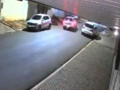 Motorista bêbado perdeu o controle do carro, atropelou pedestres na calçada e foi preso no PR