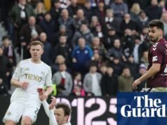 Braga mantém o Hearts na disputa pelo título contra o Aberdeen de olho em Ferguson. Primeira Liga Escocesa