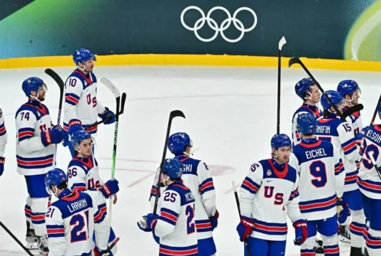 Hóquei no Gelo – Homens dos EUA vencem a Alemanha e ficam aquém do primeiro lugar