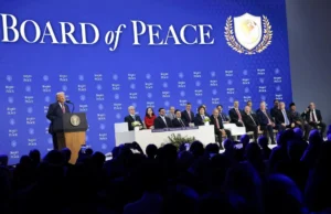 A Comissão de Paz do presidente Trump supostamente faz o primeiro compromisso em Gaza